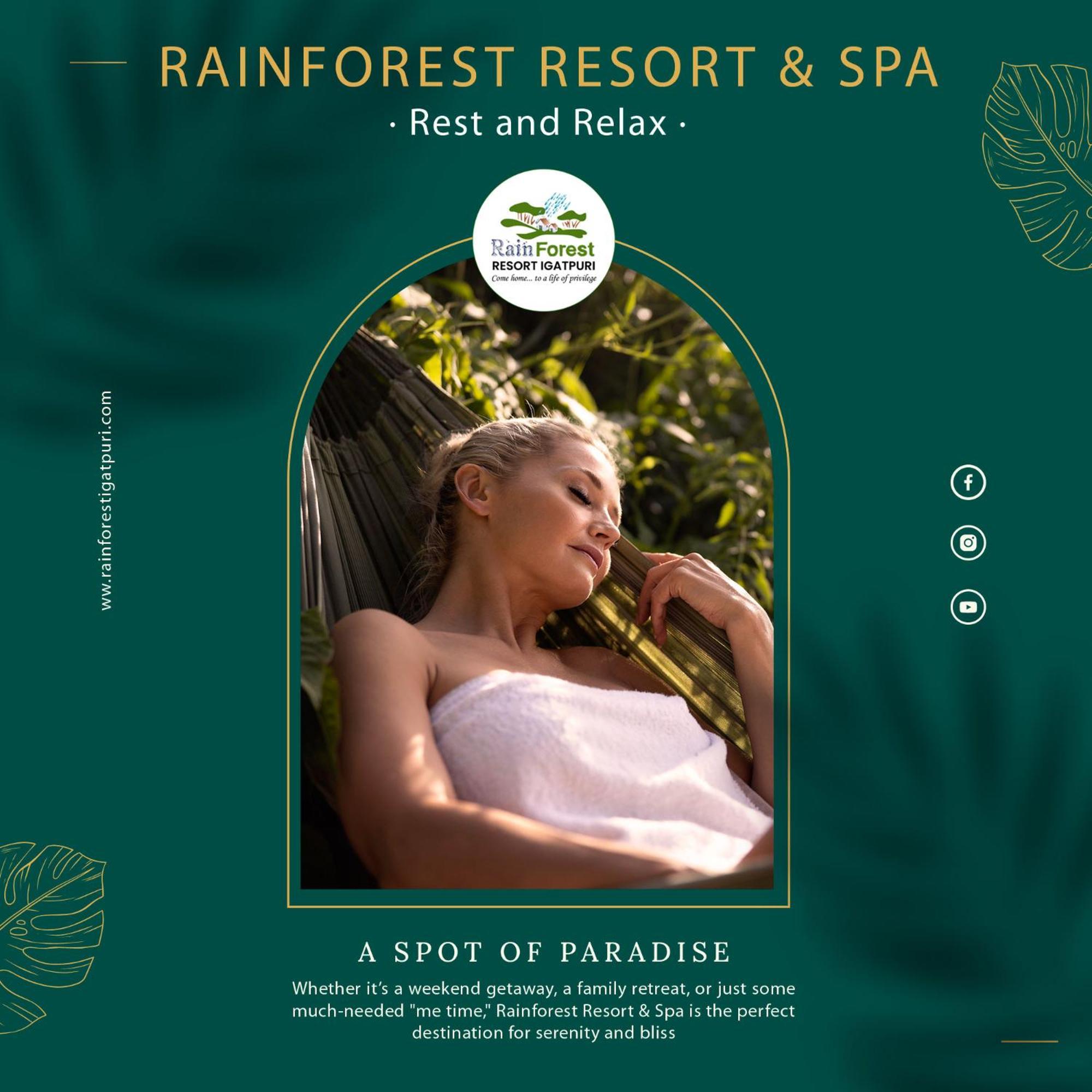 Rainforest Resort And Spa, Igatpuri -Nature'S Luxury Awaits Екстер'єр фото